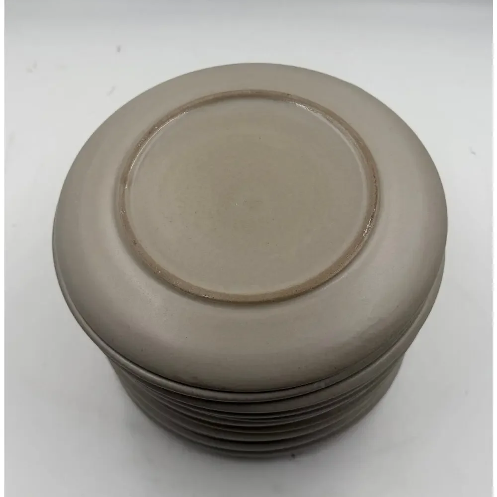 VTG Set of 12 Chatham Potters Pottery Country Harvest Fruit 7 1/2" Salad Plate - Picture 4 of 4